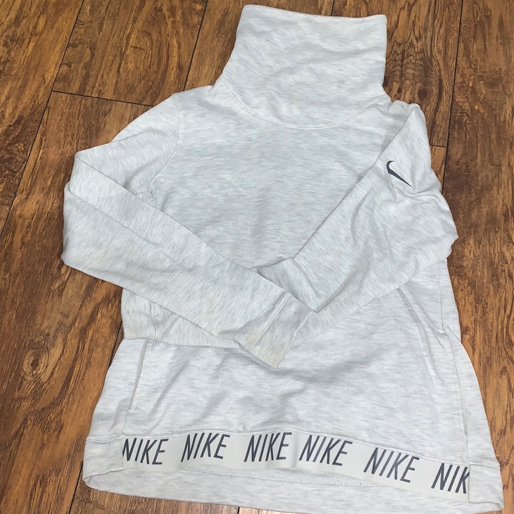 Nike mock neck pullover sweater - Picture 1 of 4